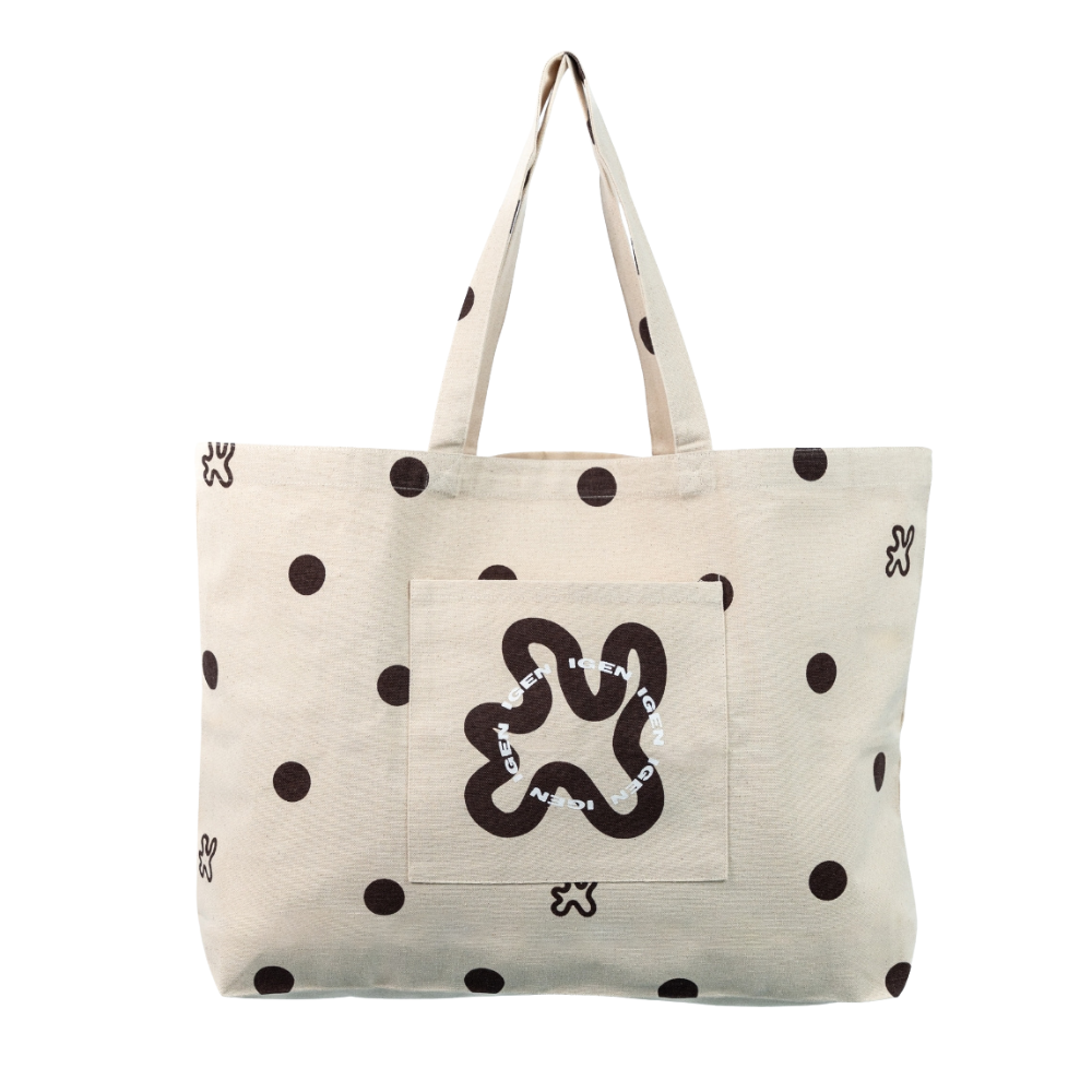 Signature shopper - Brown Dots